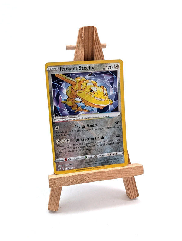 Pokemon - Radiant Steelix - 124/196 - Lost Origin - Holo - Radiant Rare