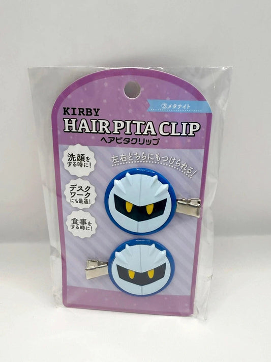 Nintendo Kirby Metal Knight Hair clips new and sealed!