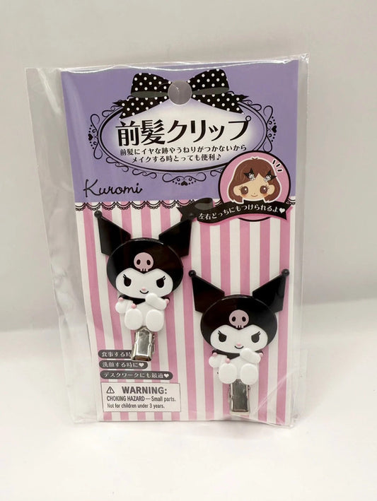 Sanrio Official Kuromi Hair Clips Official