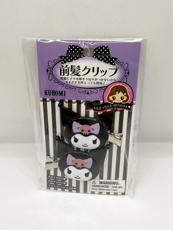 Sanrio Official Kuromi Hair Clips