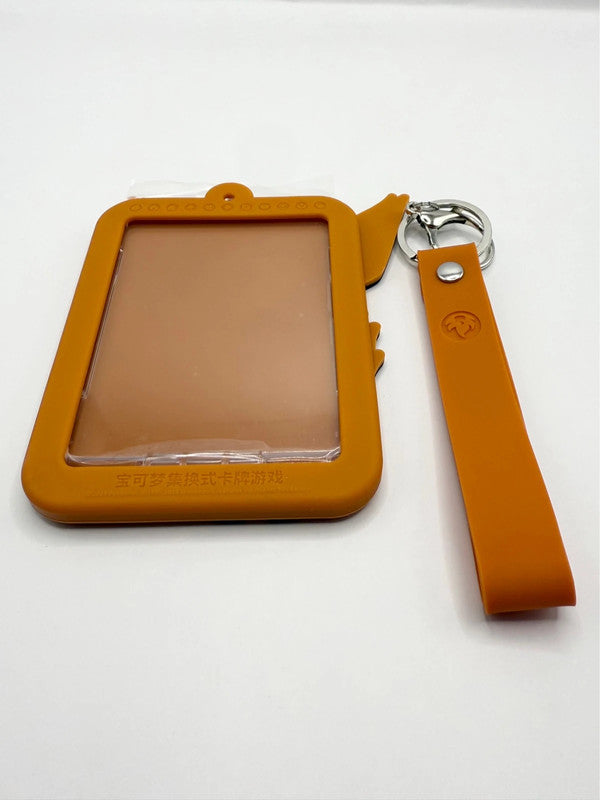 Pokemon Trading Card Game Chinese Simplified Flareon Card Display Case Keyring