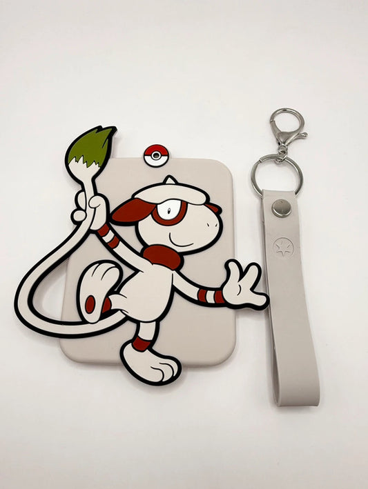 Pokemon Trading Card Game Chinese Simplified Smeargle Card Display Case Keyring
