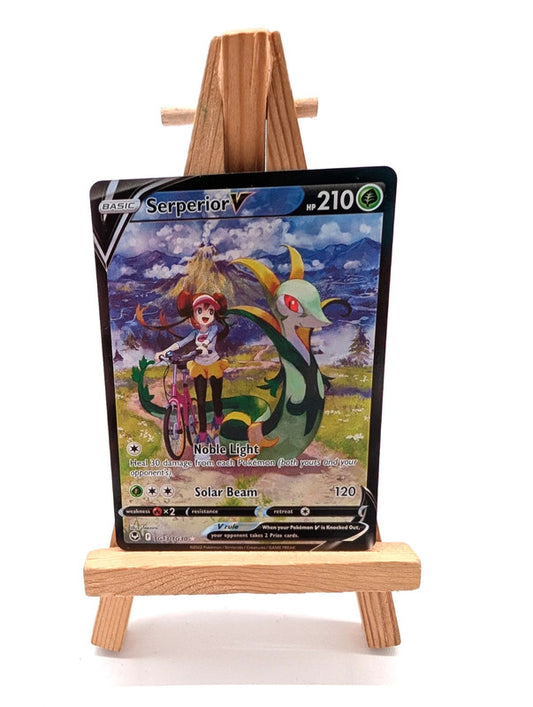Serperior V Tg13/Tg30 Swsh12: Silver Tempest Trainer Gallery Holo Pokémon