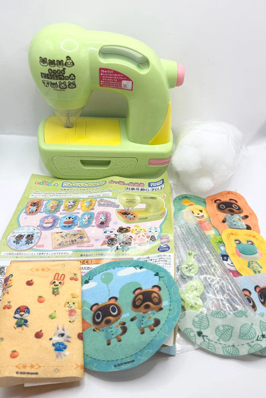 Takara Tomy Animal Crossing Pocket Parts Felty Sewing Machine Playset From Japan
