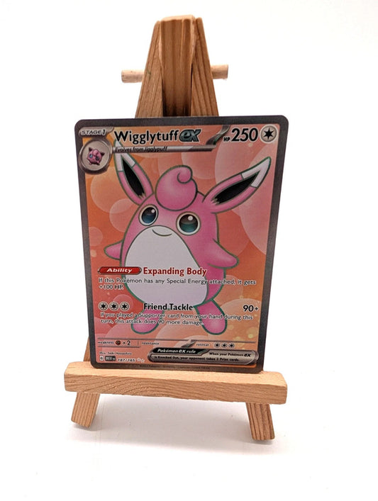 Wigglytuff Ex 187/165 Pokemon TCG 151 Scarlet And Violet