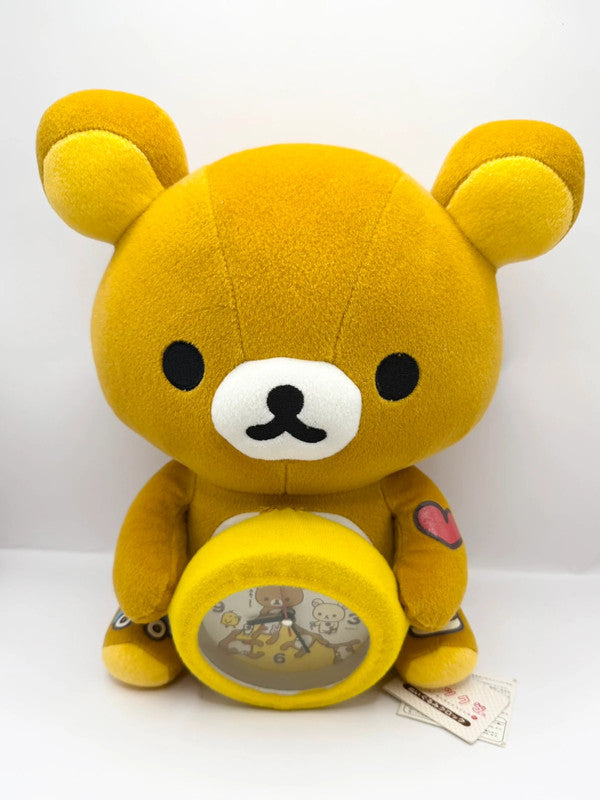 Rilakkuma San-X Official Soft Toy Plush Bear x Clock
