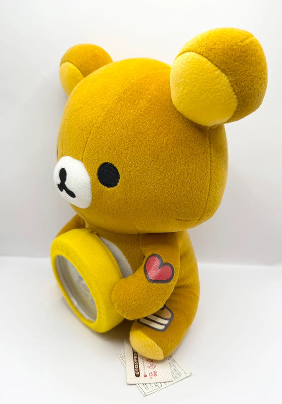 Rilakkuma San-X Official Soft Toy Plush Bear x Clock
