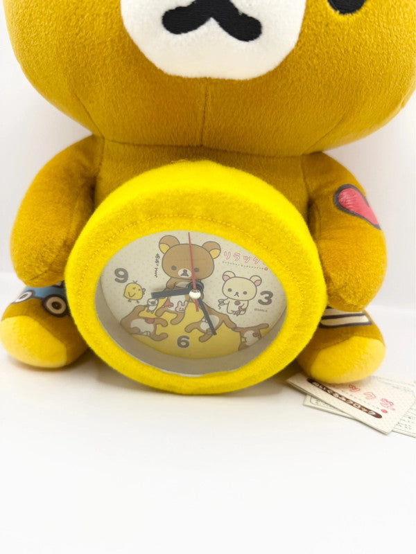 Rilakkuma San-X Official Soft Toy Plush Bear x Clock