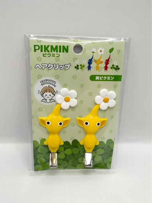Pikmin Nintendo Official Yellow Character Hair Clips