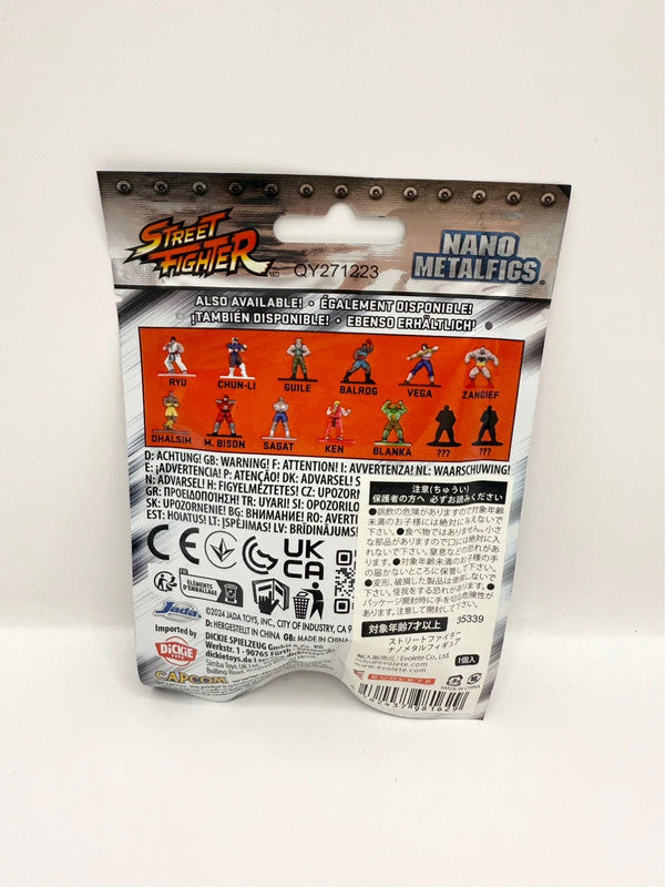 Street Fighter Nano Metal Figs Die Cast Blind Bag