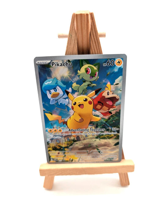 Pikachu 027 Sv: Scarlet & Violet Promo Cards Holo