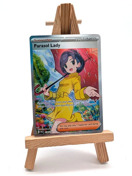 Parasol Lady 238/182 Sv04: Paradox Rift Illustration Rare Pokémon