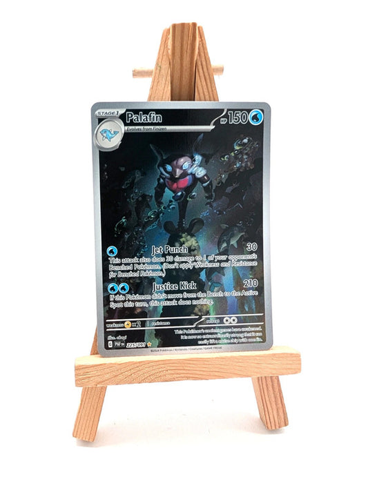 Pokemon - Palafin - 225/091 - SV Paldean Fates - Shiny Illustration Rare Card
