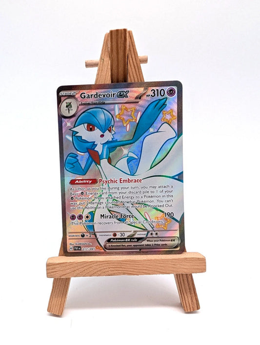 Pokemon Card Gardevoir ex 217/091 Paldean Fates Shiny