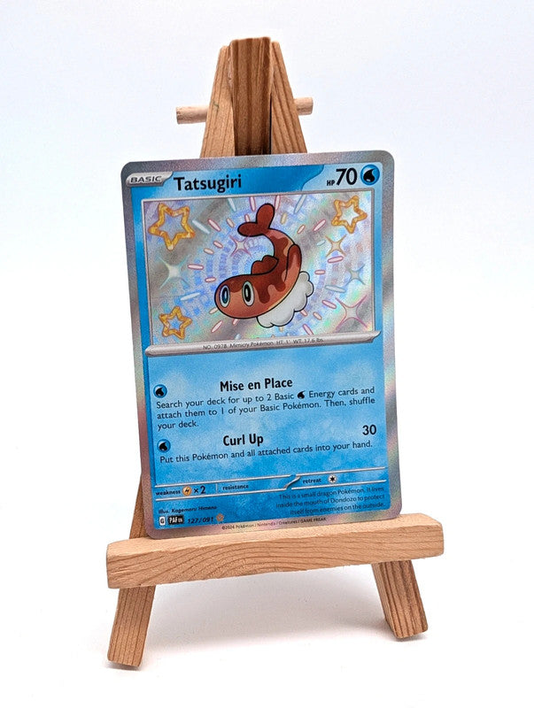Pokémon TCG: Tatsugiri Paldean Fates 127/091 Holo Baby Shiny