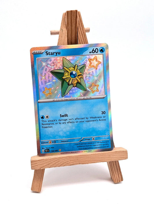 Staryu 118/091 Shiny Rare Sv: Paldean Fates Pokemon TCG