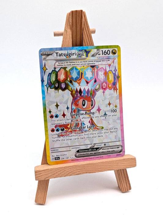 Pokémon TCG S&V Surging Sparks Tatsugiri EX Ultra Rare Card 226/191