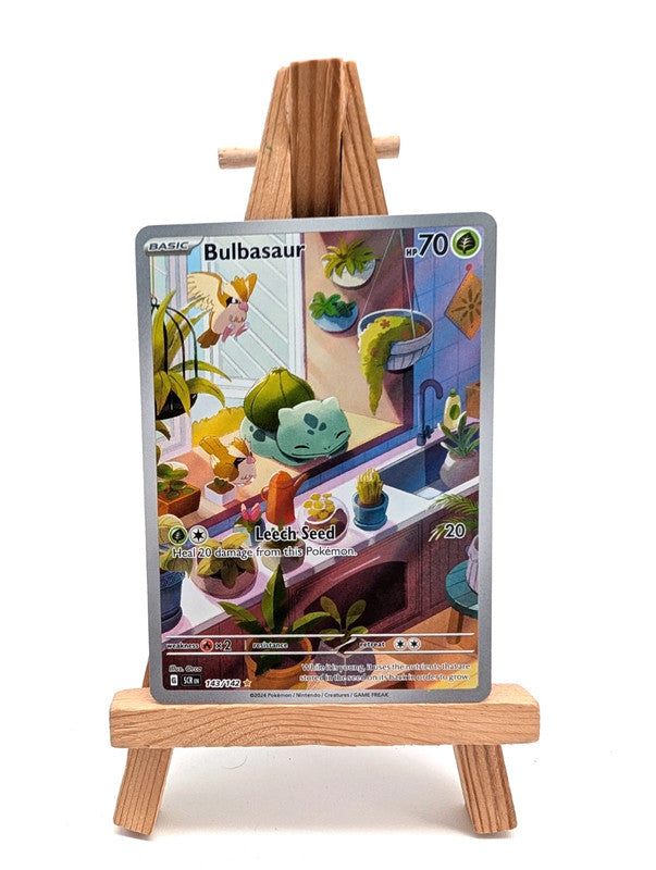 Pokemon - S&V Stellar Crown- Bulbasaur - 143/142 - Secret Illustration Rare