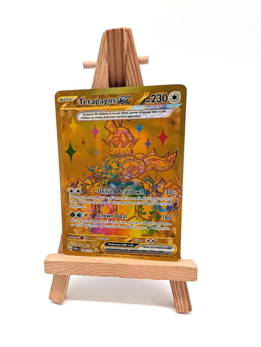 Pokemon Terapagos EX Prismatic Evolutions Ultra Rare 180/131