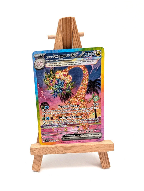 Alolan Exeggutor ex 242/191 Surging Sparks SIR Illustration Rare Pokemon Card
