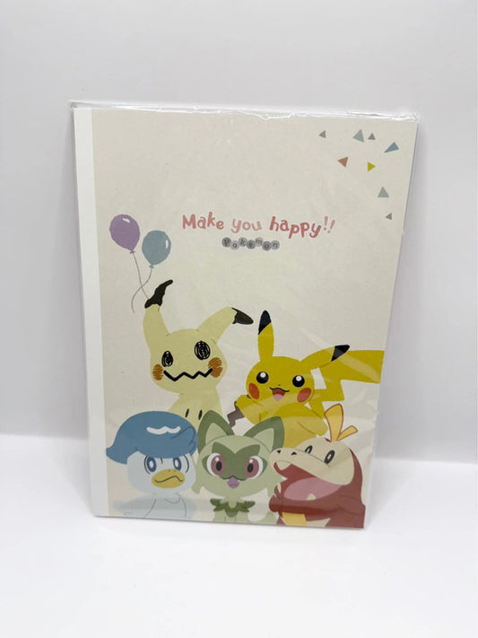Pokemon Official ‘Make You Happy’ Notebook