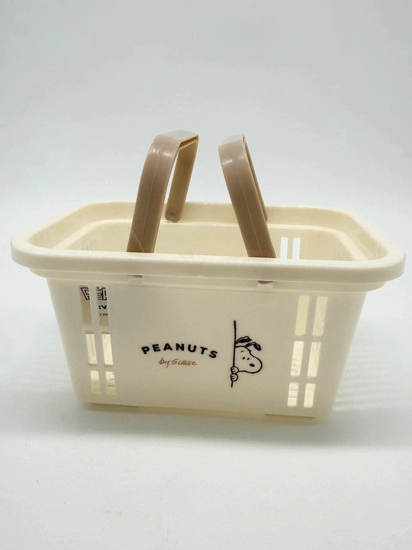 Snoopy Peanuts Mini Desktop Organiser Shopping Basket