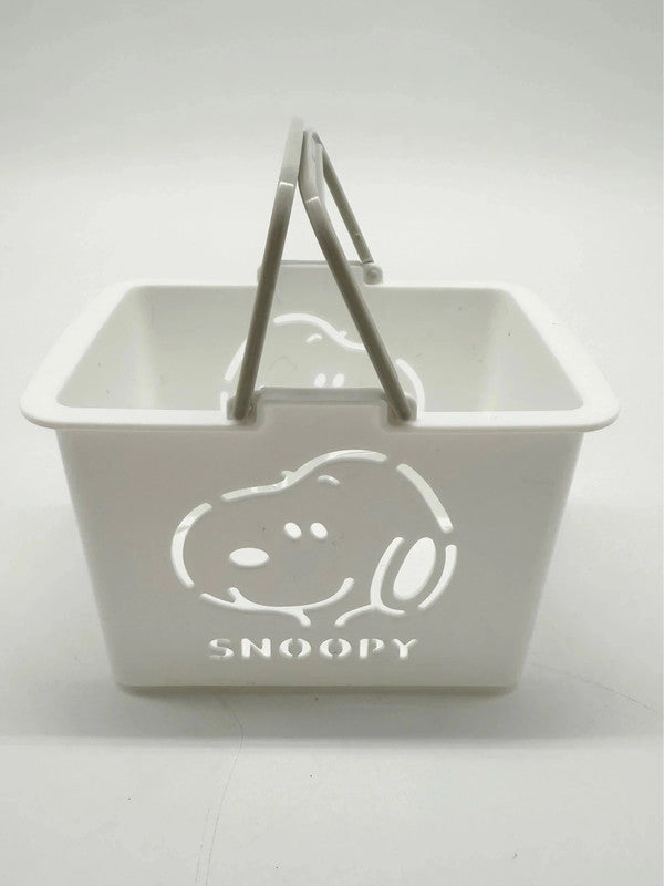 Snoopy Peanuts Mini Desktop Organiser Shopping Basket