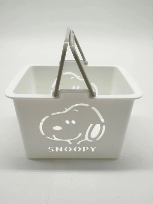 Snoopy Peanuts Mini Desktop Organiser Shopping Basket