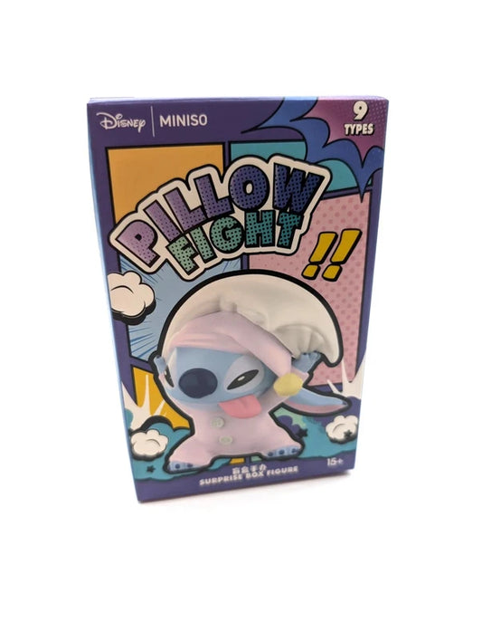 Miniso Disney Stitch Official ‘Pillow Fight’ Blind Box Figurine