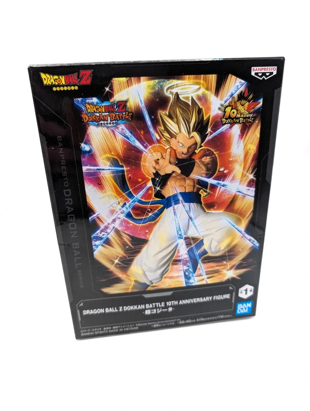 Dragon Ball Z Dokkan Battle Super Gogeta 10th Anniversary Figure Banpresto