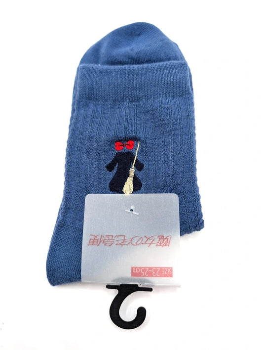 Studio Ghibli Official Kikis Delivery Ankle Socks Women’s UK 3-7
