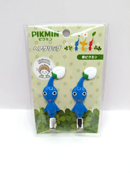 Nintendo Official Pikin Blue Hairclips New and sealed