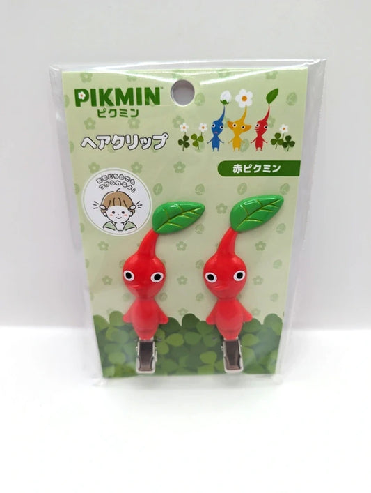 Nintendo Official Pikin Red Hairclips New and sealed