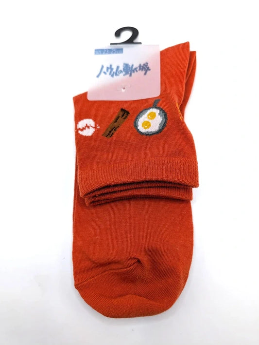 Studio Ghibli Official Howls Moving Castle Ankle Socks Women’s UK 3-7