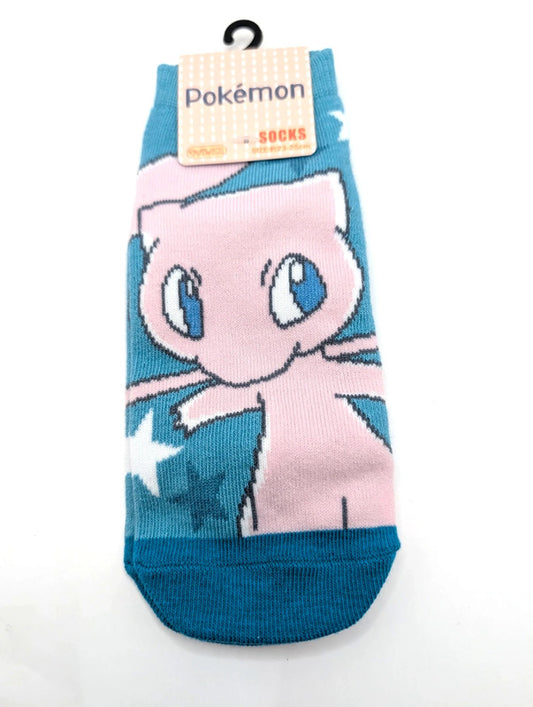 Official Pokemon Japan Exclusive Mew Socks UK Adults 4-8