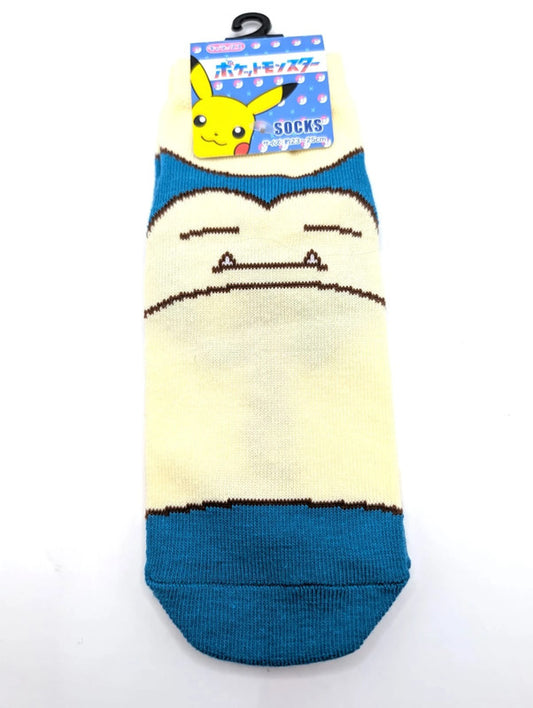 Snorlax Pokemon Official Trainer Socks Women’s Size UK 3-7