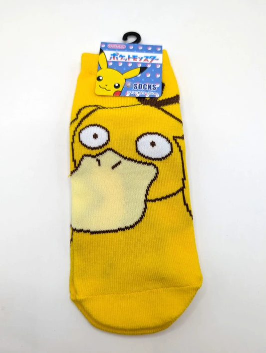 Pokémon Psyduck Official Trainer Socks Women’s Size UK 3-7