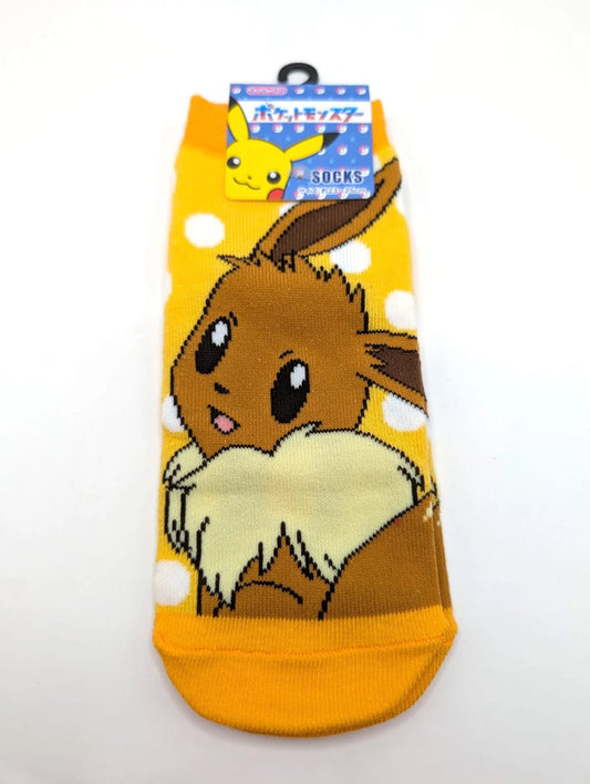 Pokémon Eevee Official Trainer Socks Women’s Size UK 3-7