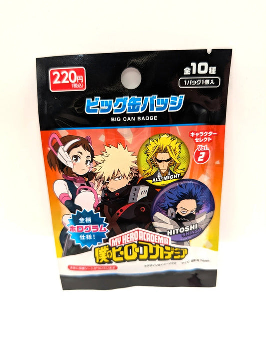 My Hero Academia Japanese Exclusive Mystery Badge New