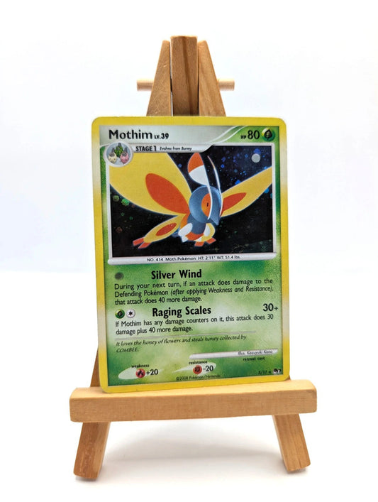 Pokemon TCG 5/17 Mothim Pop Series 7 Holo Rare