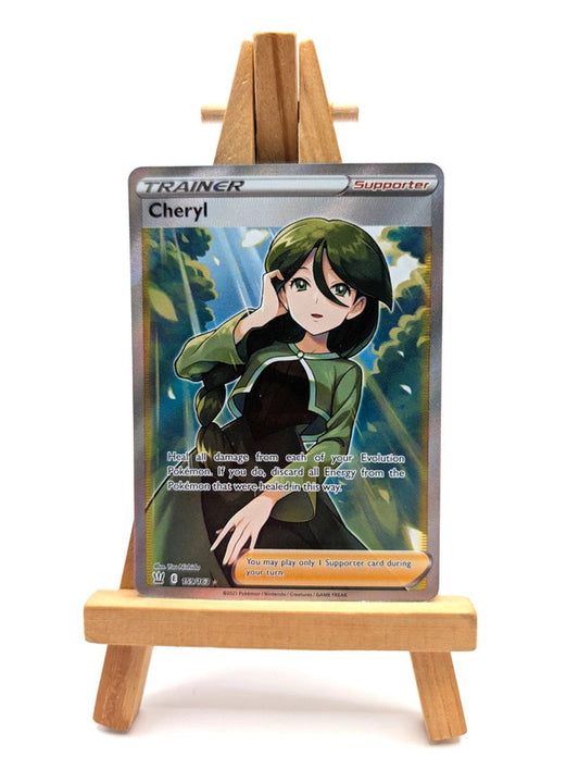 Pokemon - Cheryl - 159/163 - SWSH Battle Styles - Full Art Trainer