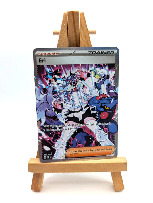 Pokemon Eri Trainer Card 210/162 Secret Rare Temporal Forces