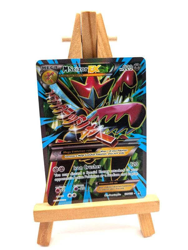 Pokémon TCG M Scizor-Ex UltraRare Full art Holo 120/122 XY: Breakpoint