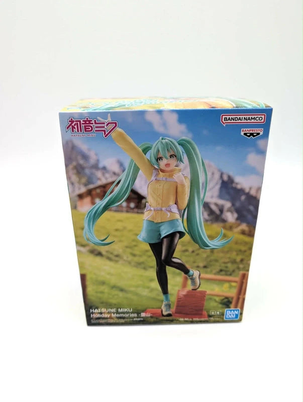 New & Sealed Hatsune Miku Bandai Official Holiday Memories Hiking Design Figure