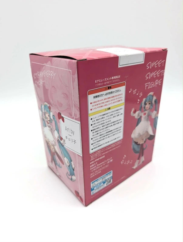 New & Sealed Hatsune Miku Official FuRyu Sweet Sweets Strawberry Short Figurine