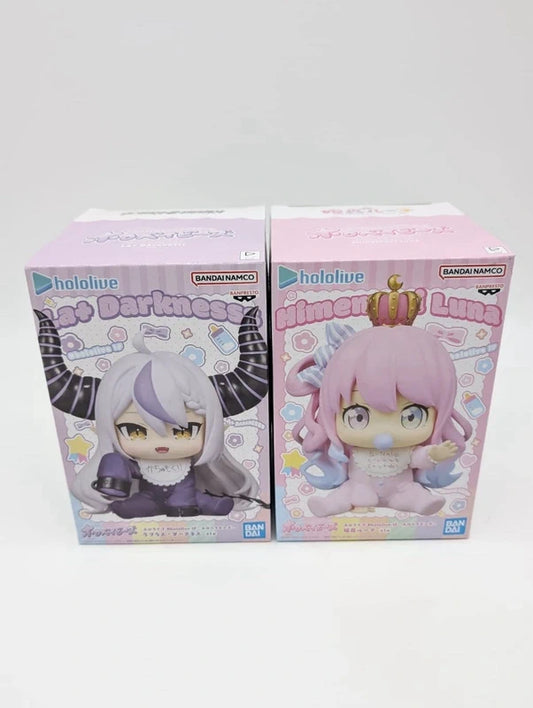 New & Sealed Official Holo Live Duo Of Figurines La+ Darkness & Himemori Luna