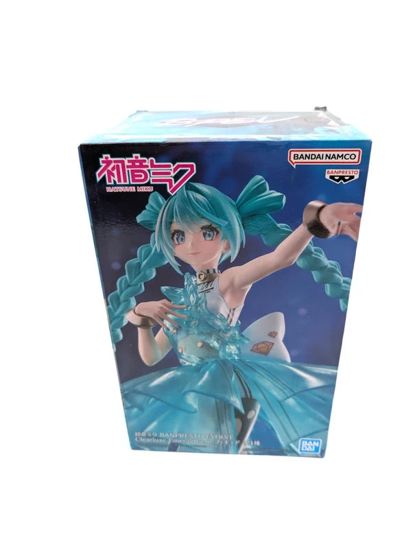 New & Sealed Banpresto Evolve Clearluxe Emerald Gem Hatsune Miku Figurine