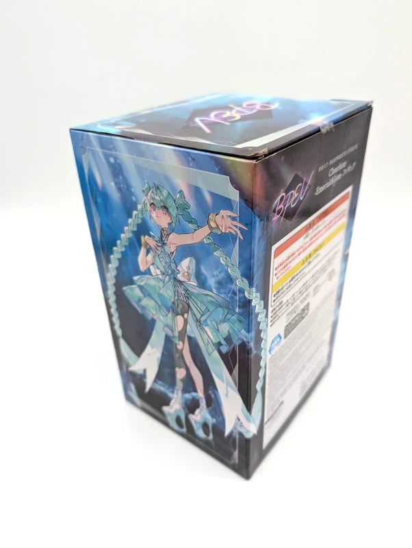 New & Sealed Banpresto Evolve Clearluxe Emerald Gem Hatsune Miku Figurine