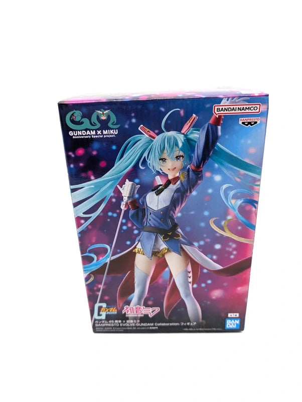 Gundam x Miku Anniversary Special Project Banpresto Evolve Hatsune Miku Figurine