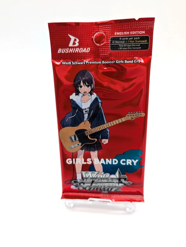 New and Sealed Weiß Schwarz Premium Booster: Girls Band Cry Pack